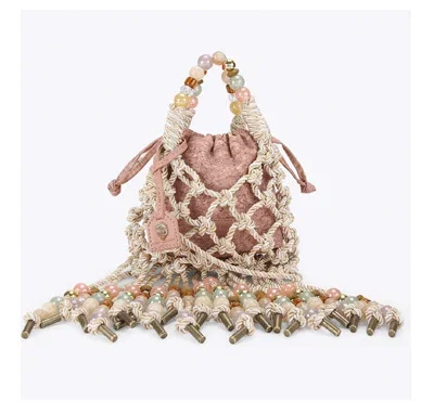 Mini Macrame Rope Bag 