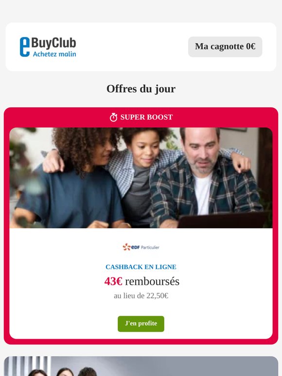 ✨ Augmentez votre cagnotte en un clic !