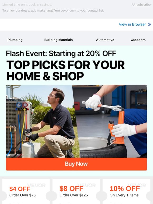 New Daily Deals: From 20% Off