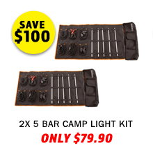 2x 5 Bar Camp Light Kit