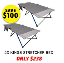 2x Stretcher Bed