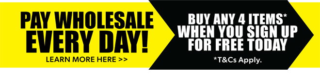 Pay Wholesale Every Day!