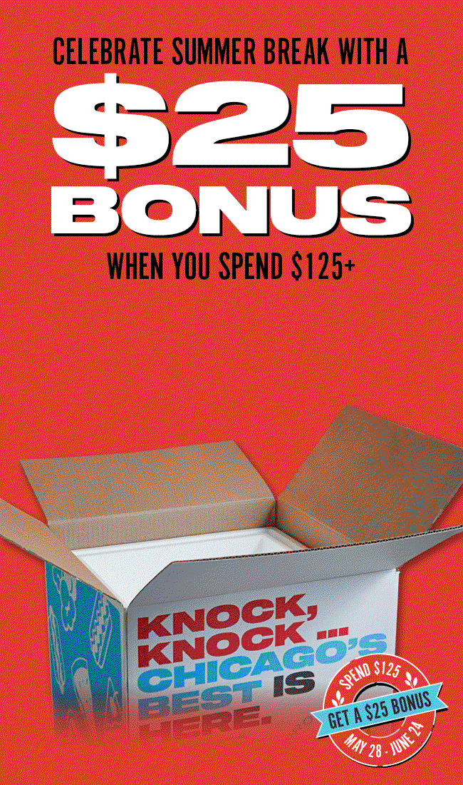Stock Up & Get $25 Back