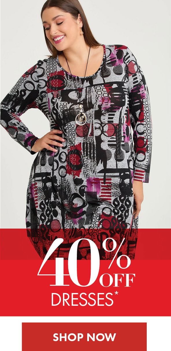 40% off Dresses
