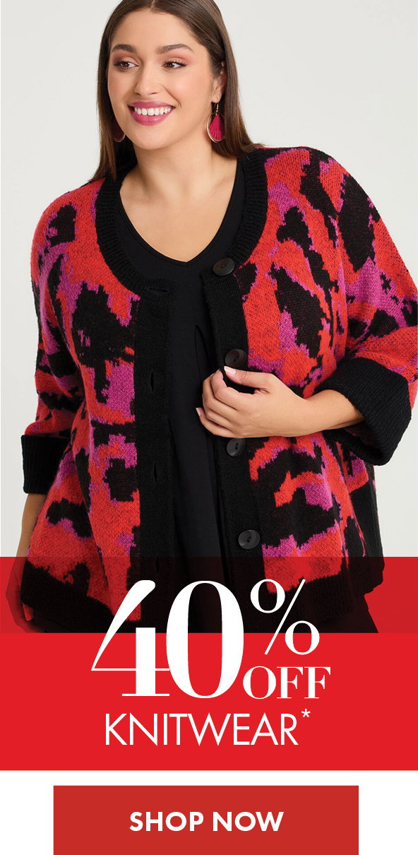 40% off Knitwear
