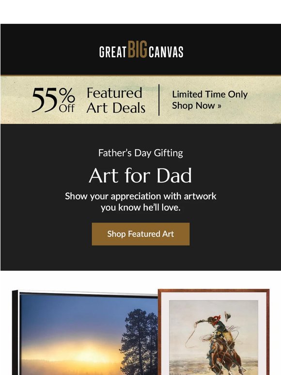 Art for Dad 🎁 Father's Day gifting inspiration