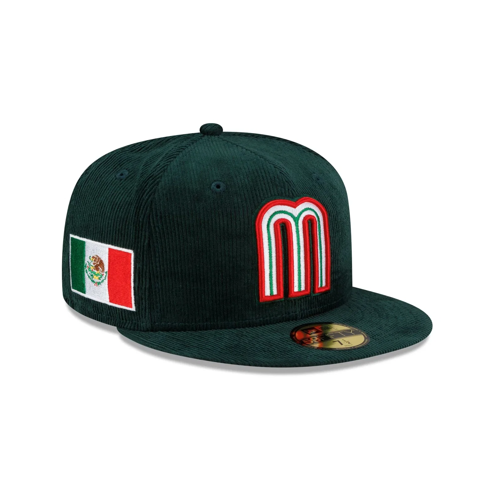Image of Mexico 2026 World Baseball Classic Corduroy 59FIFTY Fitted Hat