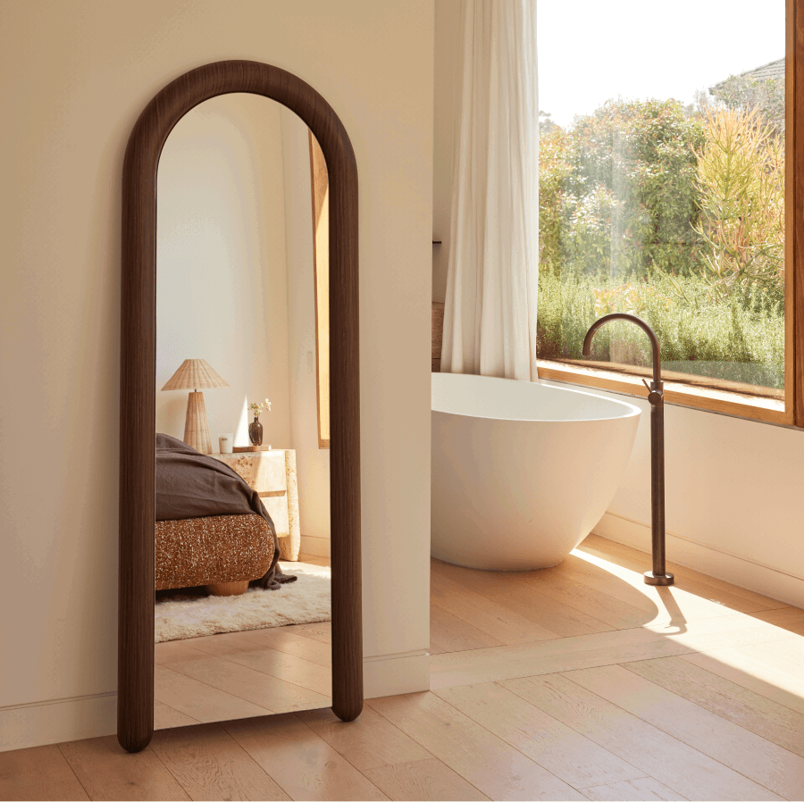 Shop Valentina Arch Floor Mirror