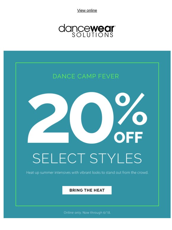 20% Off ☀️ Heating Up Summer Savings