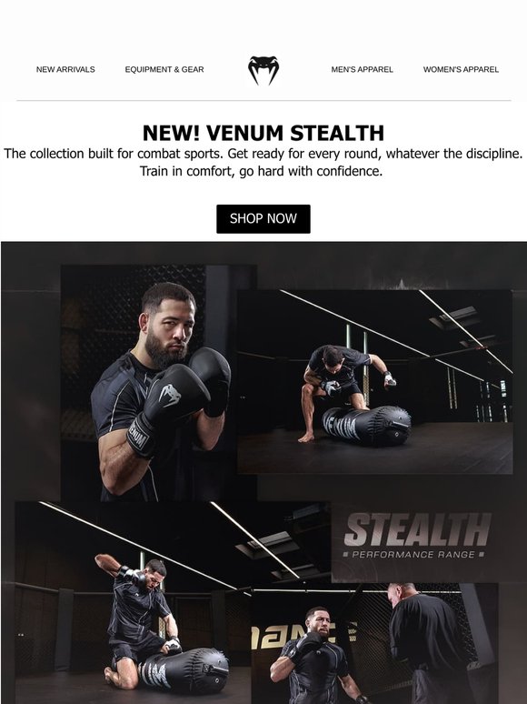 STEALTH: A NEW collection built for Combat Sports 👊