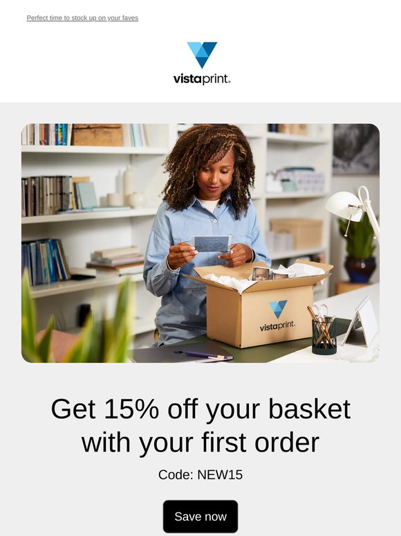 Thinking of trying us out? Enjoy 15% off your first order