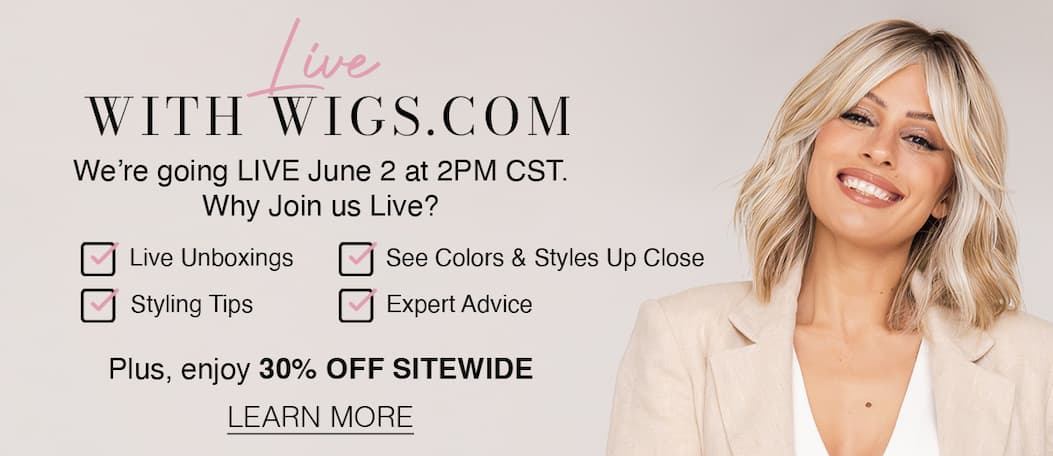 Live Shopping with Wigs.com!
