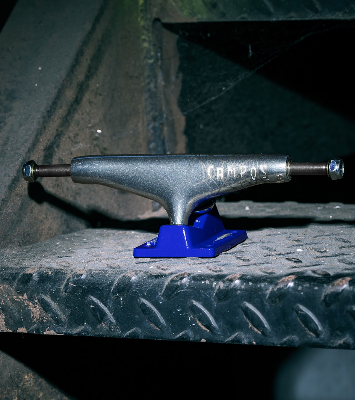 Shop skate trucks, featuring trucks from Thunder.