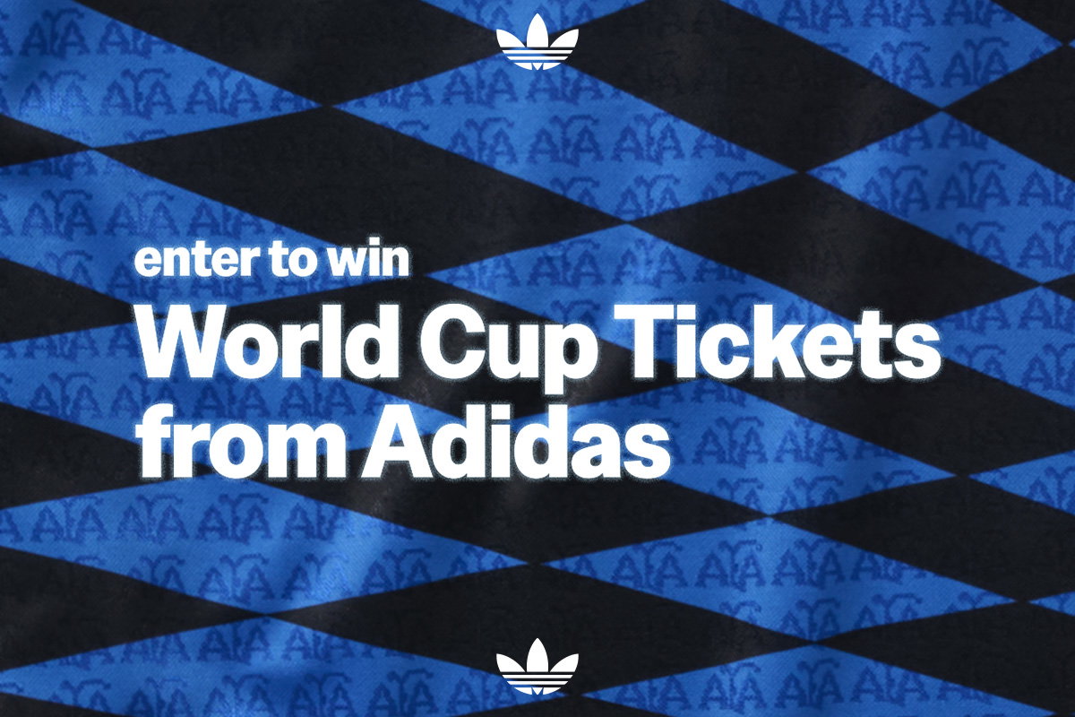 Enter to Win World Cup Tickets from Adidas! Download the Zumiez App on the Google Play Store or the iOS store to enter.