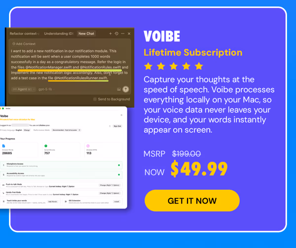 Voibe Lifetime Subscription