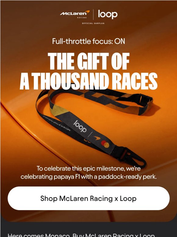 It’s McLaren Racing 1,000th grand prix