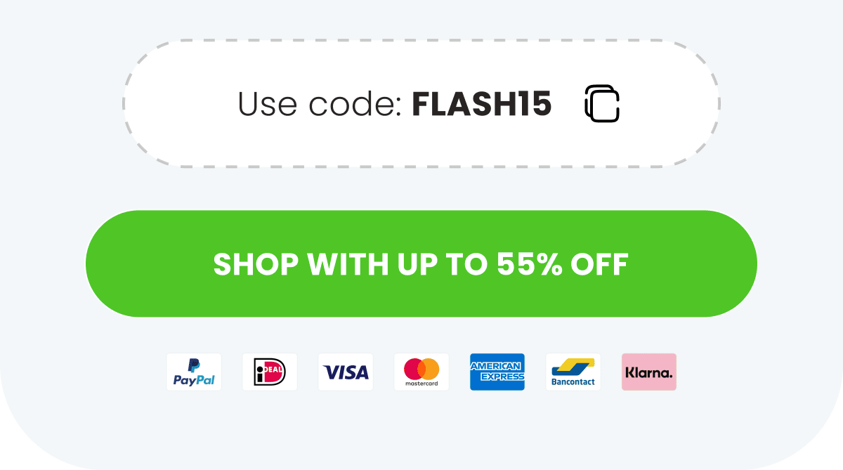 Use code: FLASH15