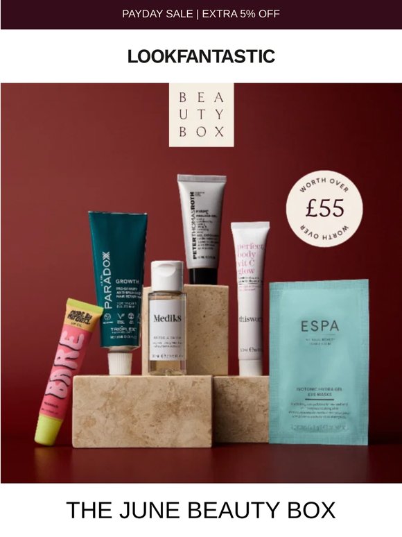 £55 Worth Of Beauty From Just £13