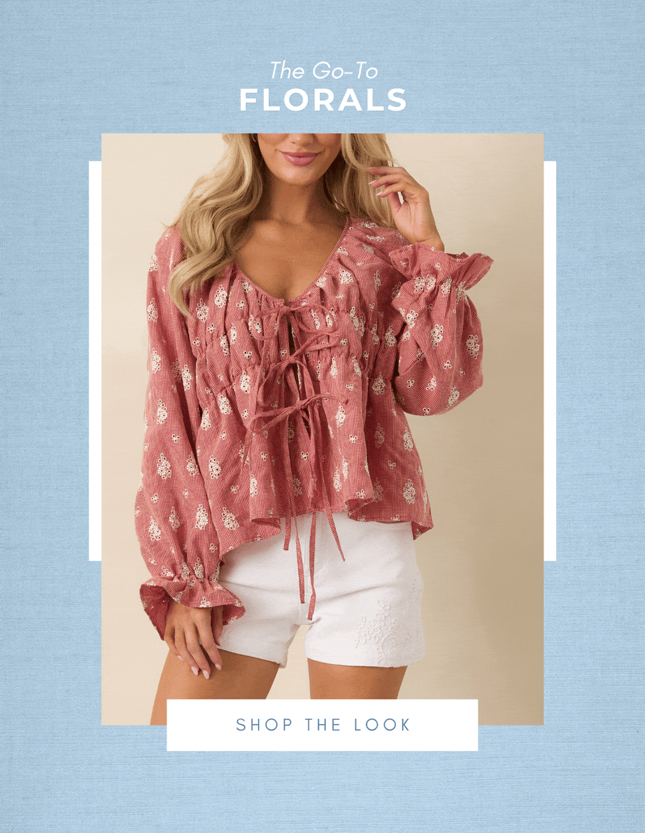 The Go-To Florals. Shop the Look.