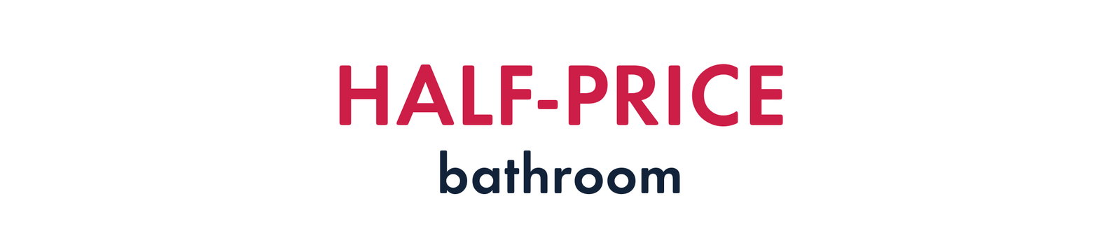 Bathroom Sale