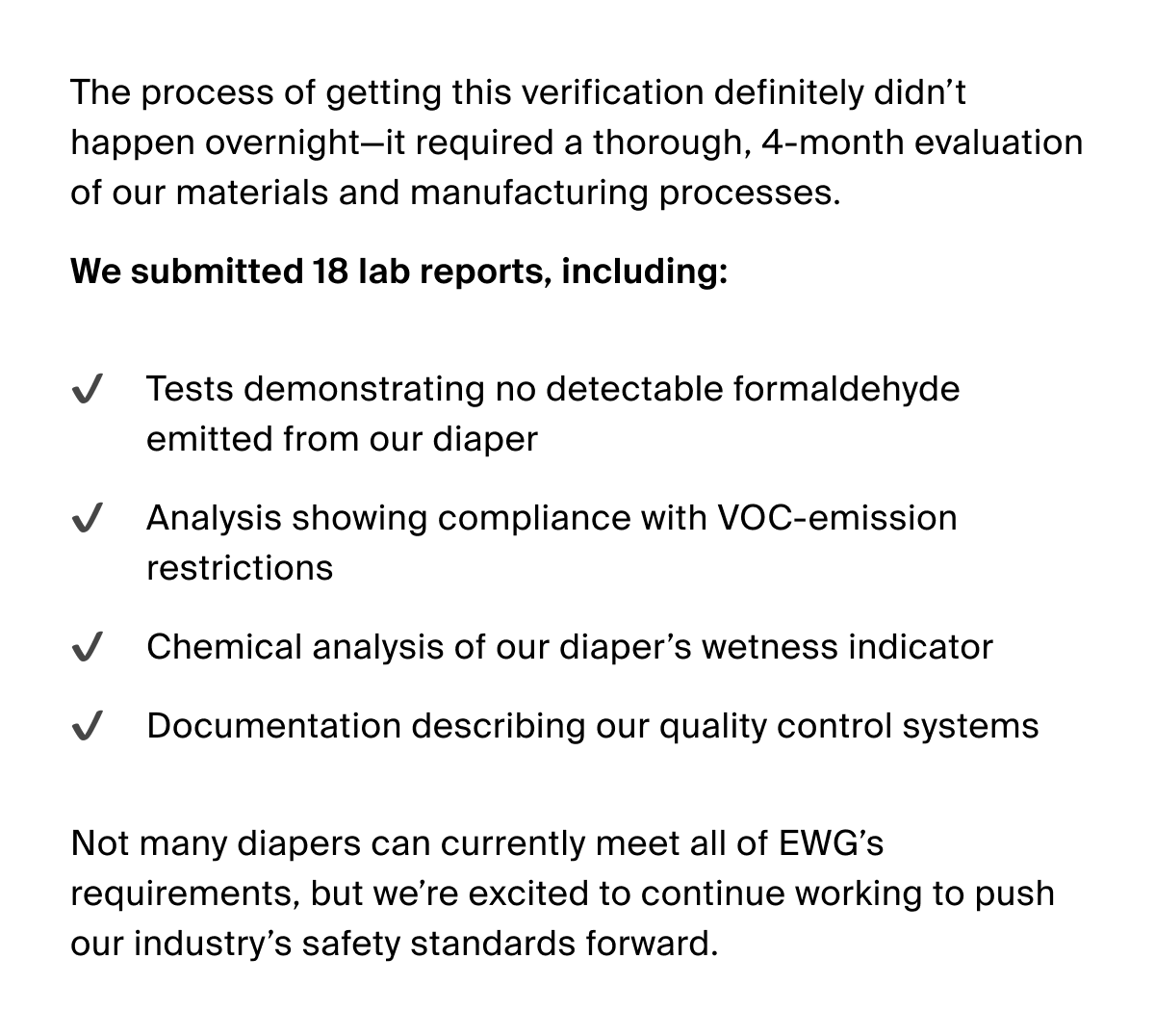 The process of getting the verification definitely didn't happen overnight