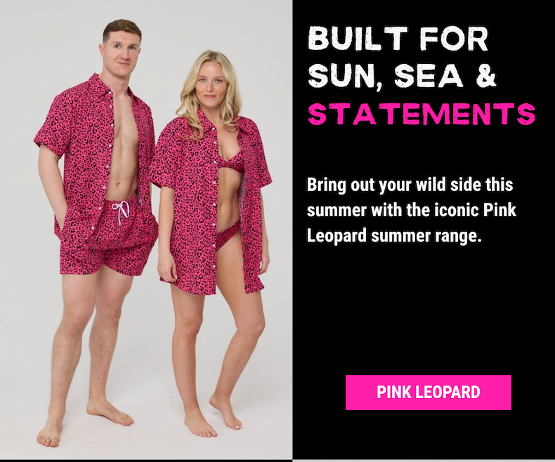 Pink Leopard Swimwear Collection