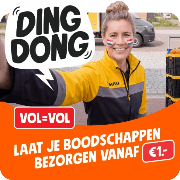 Laat je boodschappen bezorgen vanaf €1