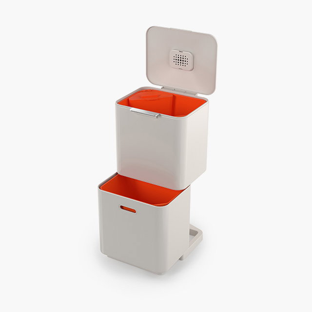 Totem Max 60L Stone Waste & Recycling Bin