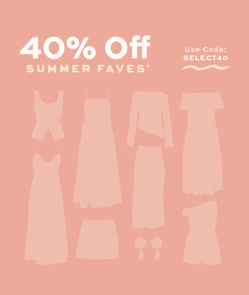 Shop 40% Off Summer Selects