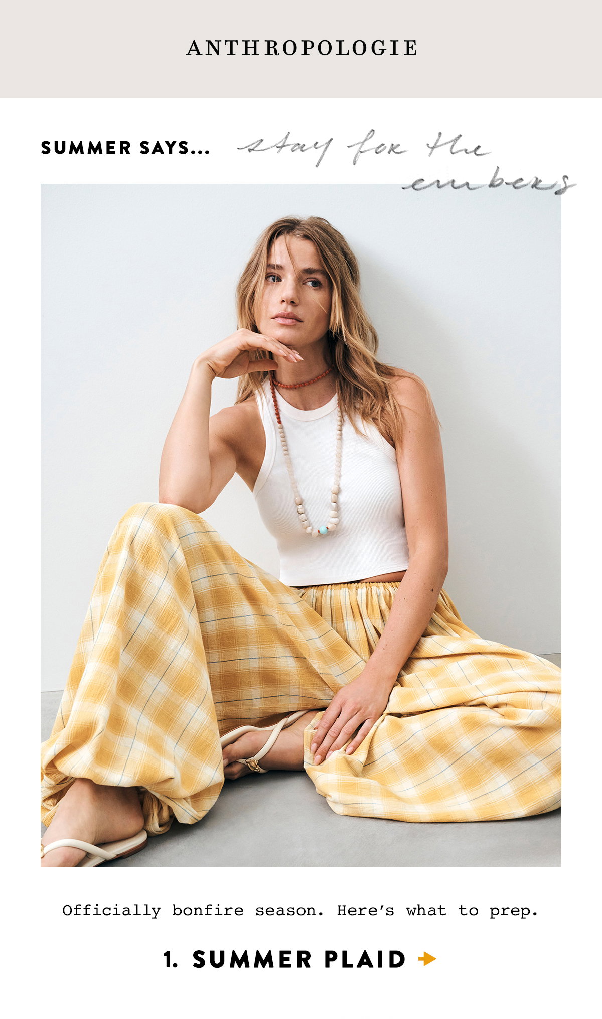 Shop summer plaid