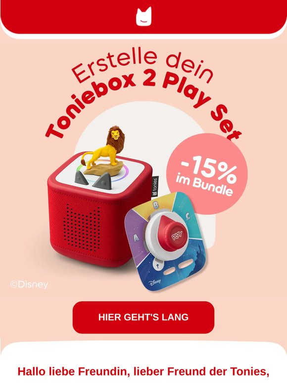 Das neue Toniebox 2 Play Set: Stelle dir dein perfektes Bundle zusammen!