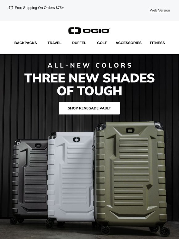 Three New Vault Luggage Colors Are Here