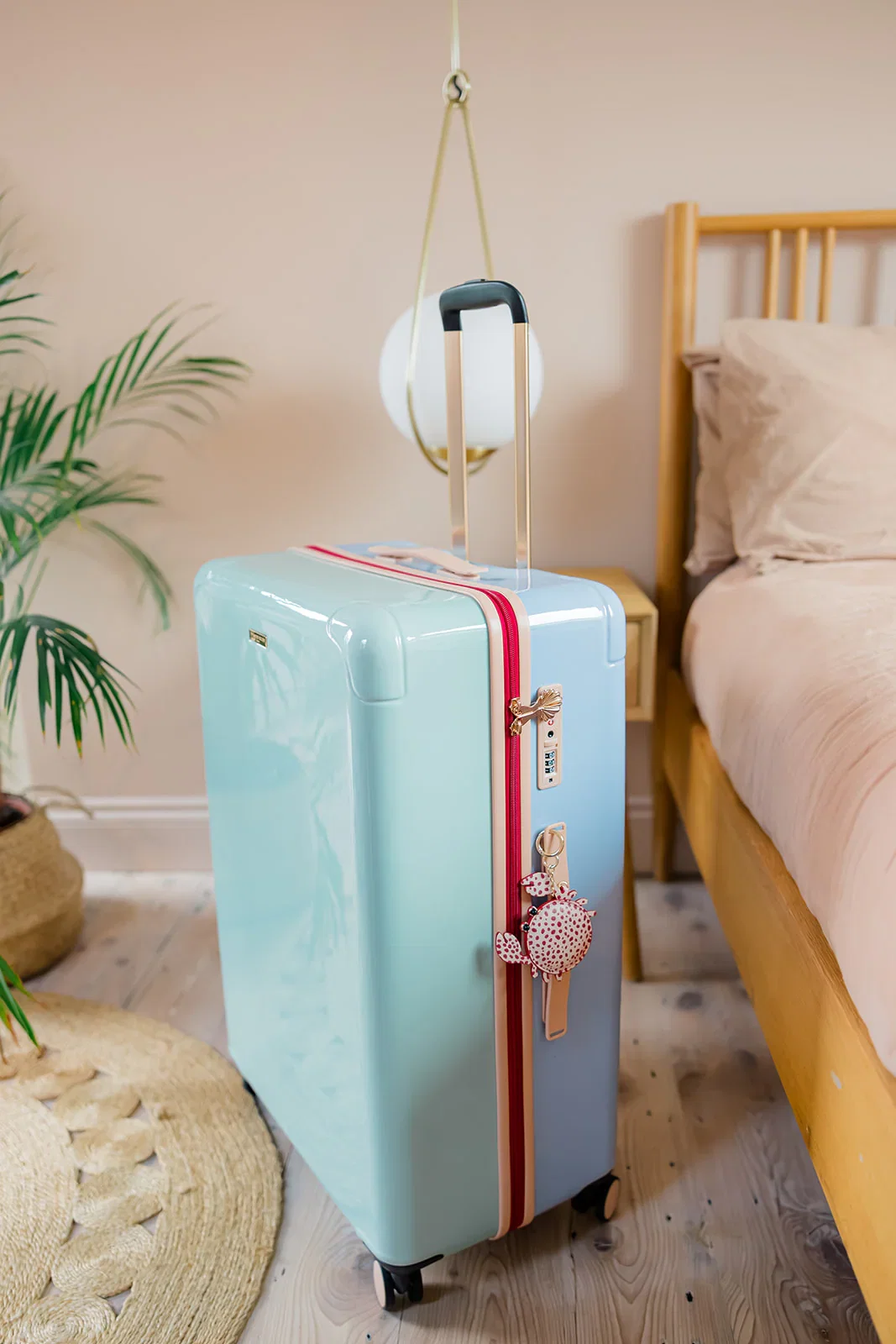 Image of Colour Block Large 4W Trolley Case
