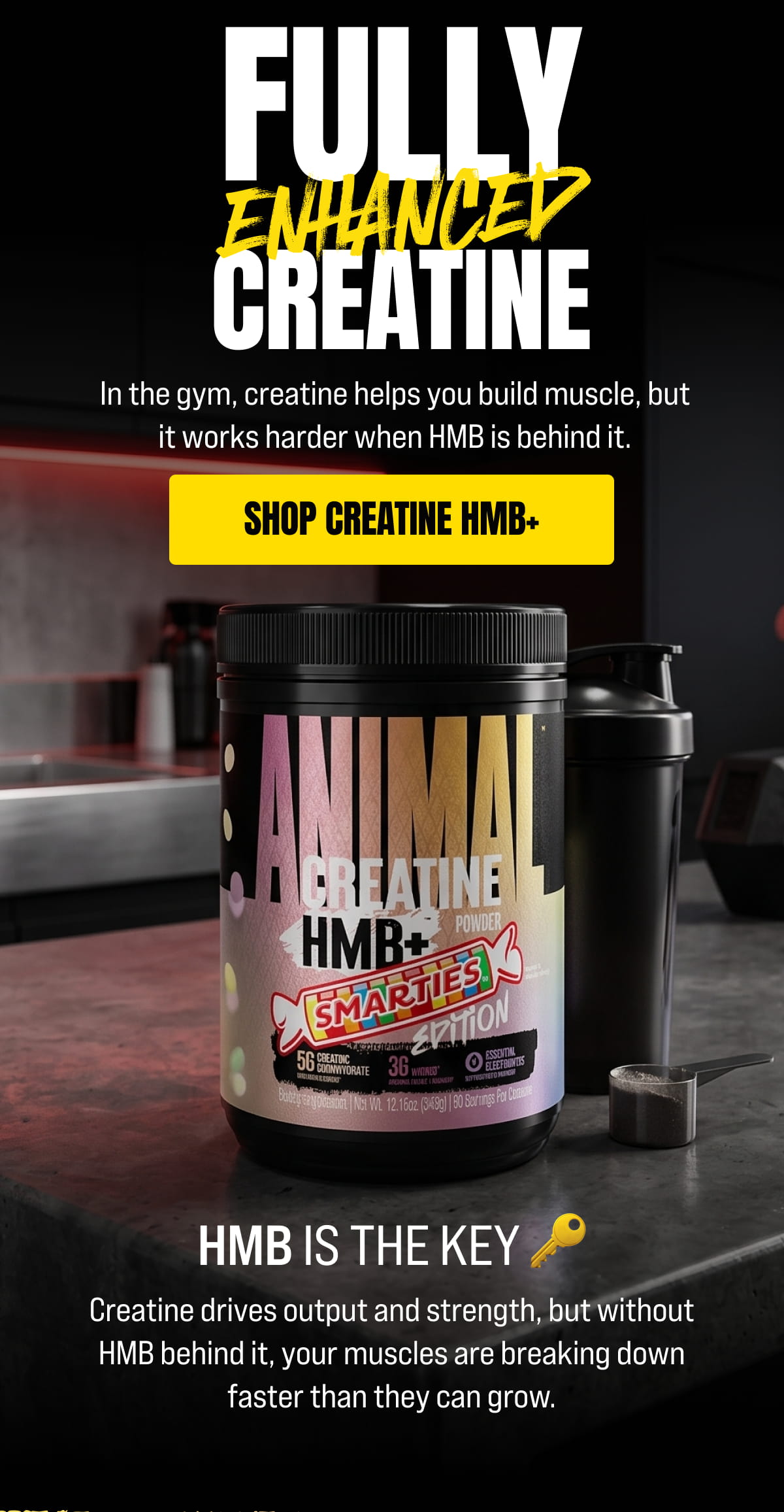 Fully Enhanced Creatine [Click here to SHOP CREATINE HMB+]