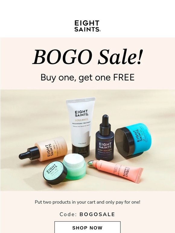 Double the fun with a BOGO