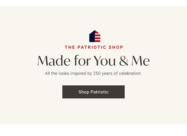 The Patriotic Shop - Made for You & Me - Shop Patriotic