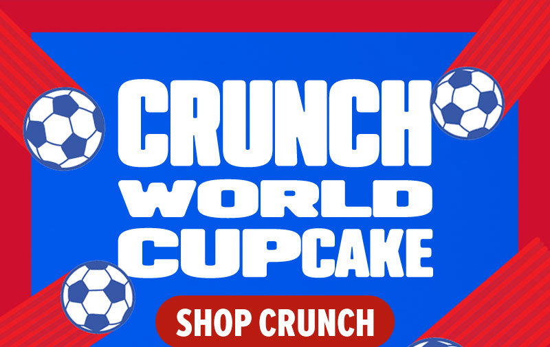 Crunch World CUPcake! Shop CRUNCH.