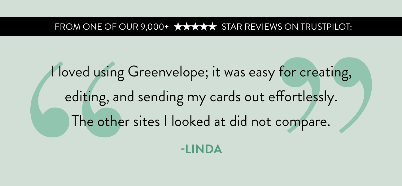 A testimonial from one of our 9,000+ five-star reviews on Trustpilot.