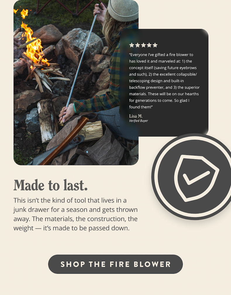 Barebones - Telescoping Fire Blower