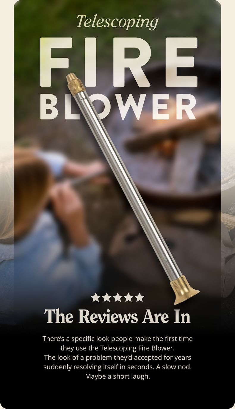 Barebones Telescoping Fire Blower