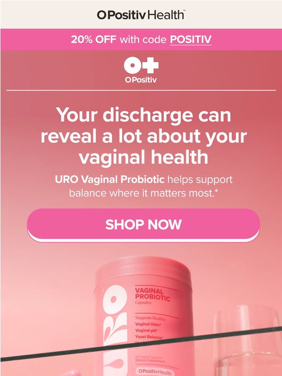 About your DISCHARGE