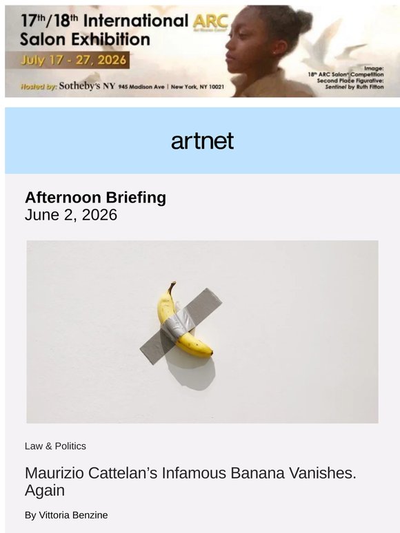 Cattelan’s Infamous Banana Splits Again