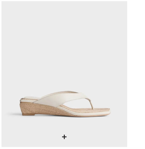 Shop Jo Thong Wedge Sandal