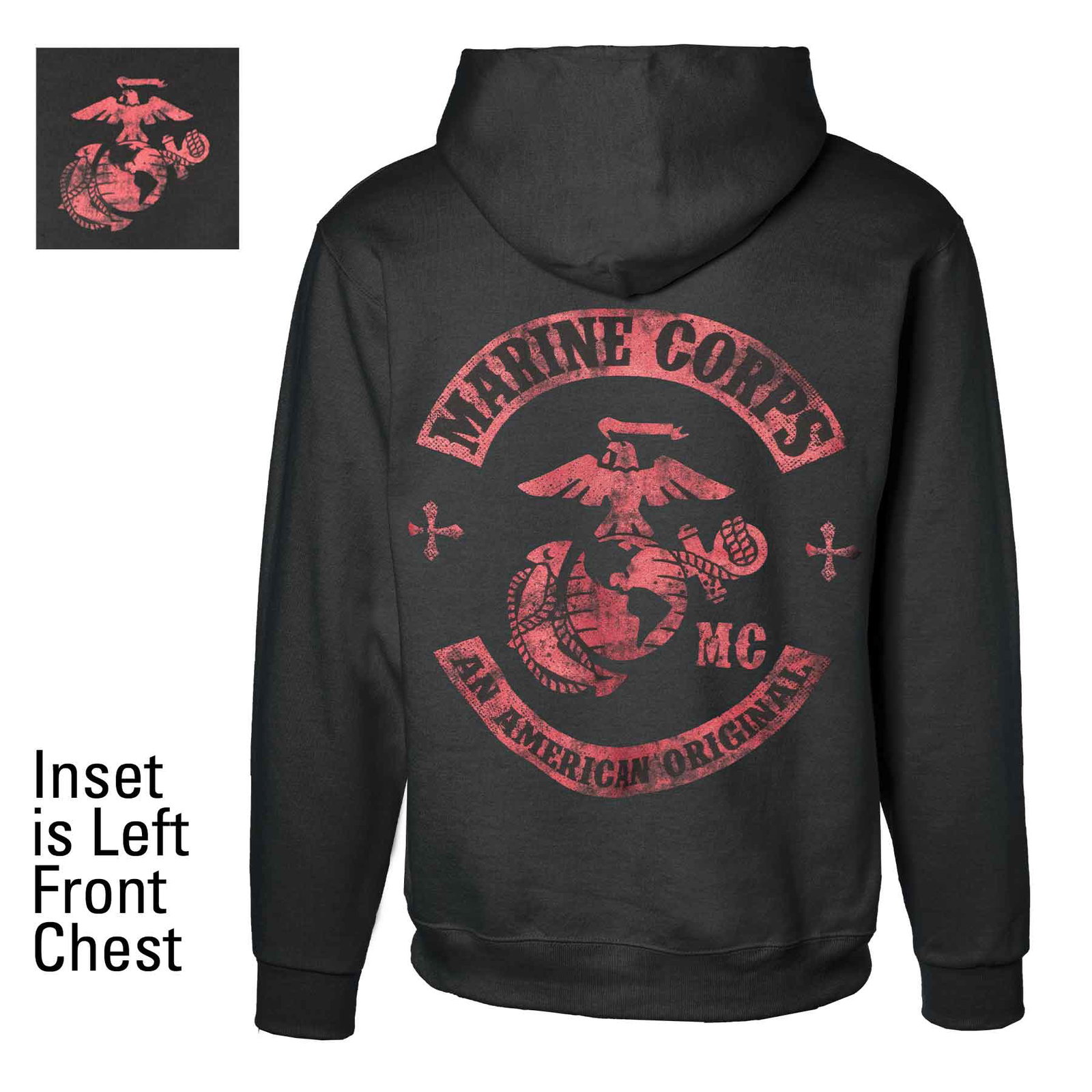 Image of Marine Corps American Original Hoodie