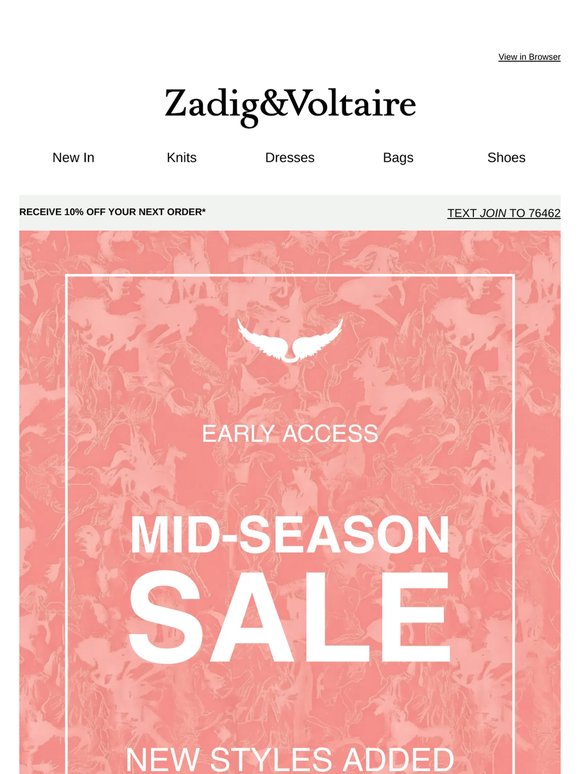 PRIVATE ACCESS: New Styles Added to Sale