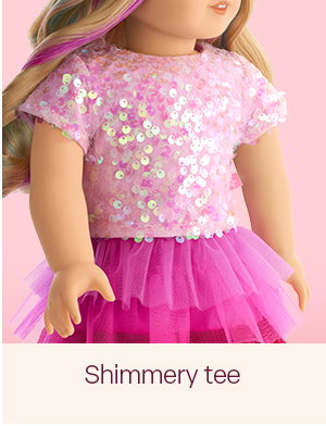 Shimmery tee