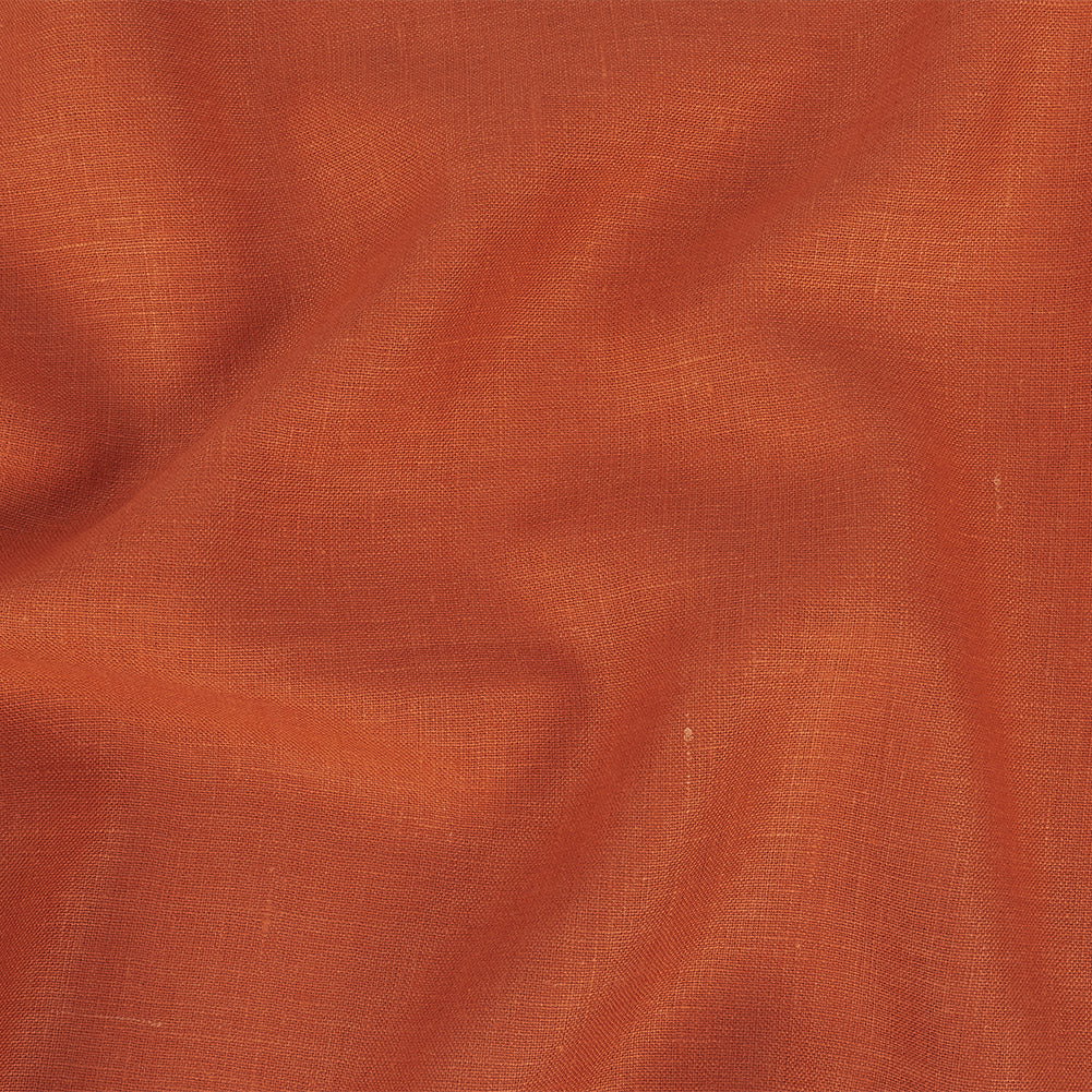 Image of Medium Weight Linen Woven - Ginger - Grasmere Collection