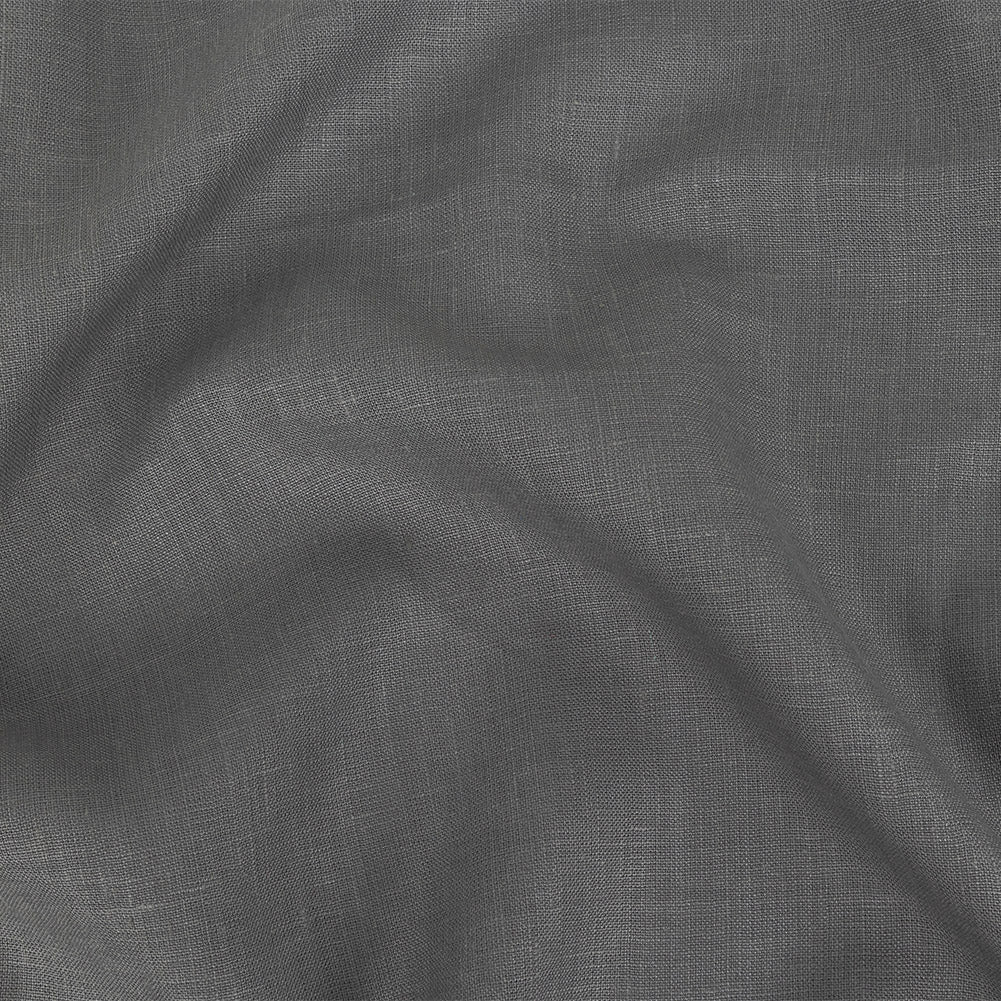Image of Medium Weight Linen Woven - Gray - Grasmere Collection