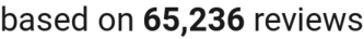 number of reviews