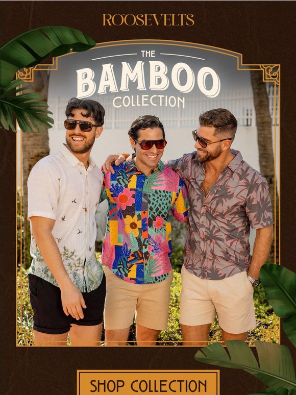The Bamboo Collection Is LIVE! 🎍😎🏖️